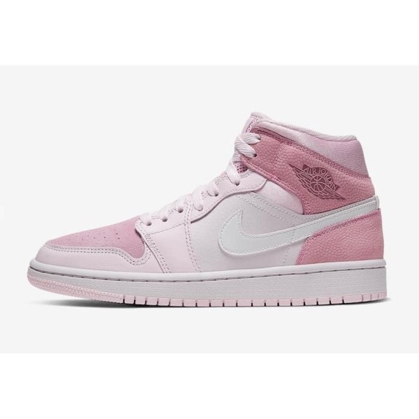 Nike Air Jordan WMNS MID White Digital Pink