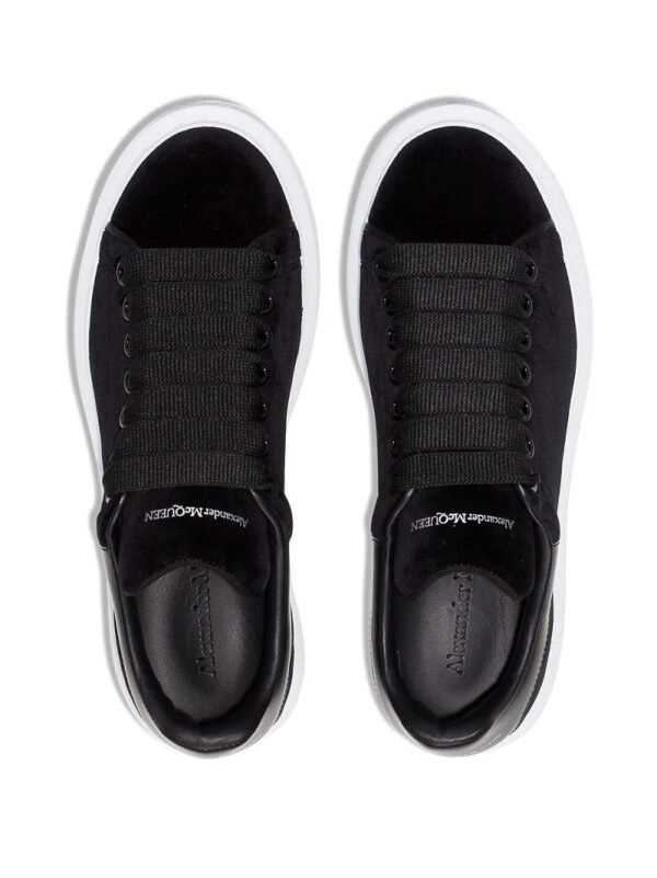Alexander McQueen Sole Velvet Black - Imagen 2
