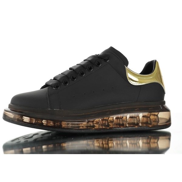 Alexander McQueen Air Cushion Black Gold