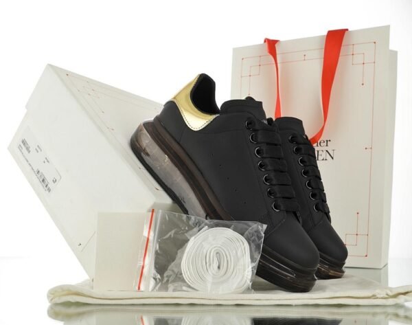 Alexander McQueen Air Cushion Black Gold - Imagen 4