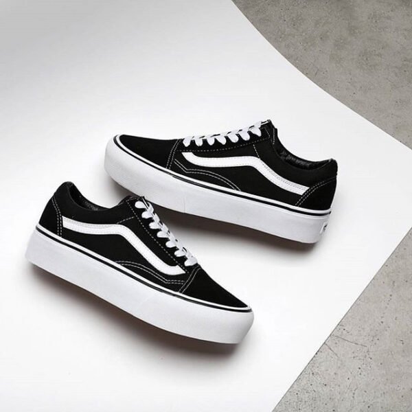 Vans Old Skool Negras Plataforma - Imagen 5