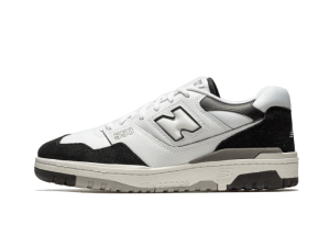 New Balance 550 White Black Rain Cloud