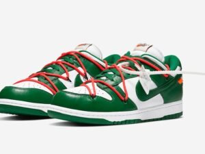 Nike SB Dunk Low Off-White Pine Green