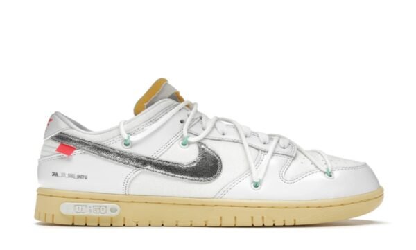 Nike SB Dunk Low Off-White lot 1 - Imagen 2