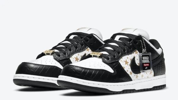 Nike SB Dunk Low Supreme Black - Imagen 2