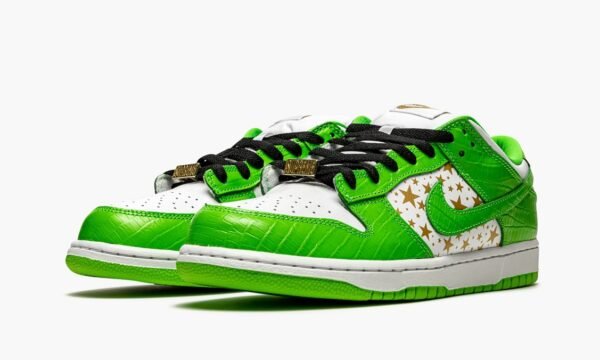 Nike SB Dunk Low Supreme Green - Imagen 2