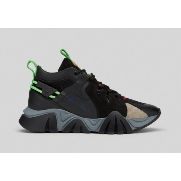 Versace Squalo Trainers Grey
