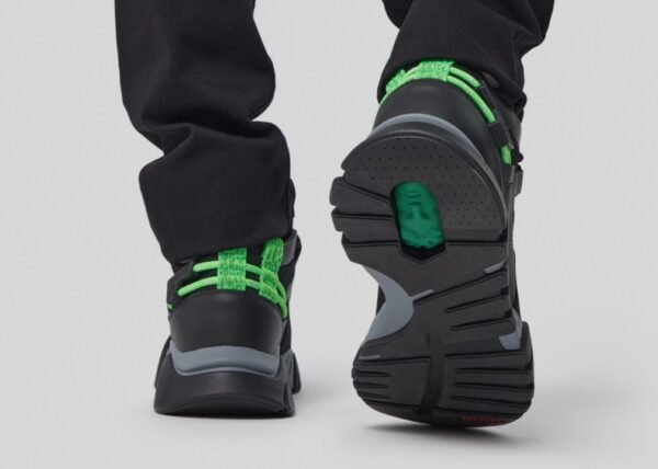 Versace Squalo Trainers Grey - Imagen 2
