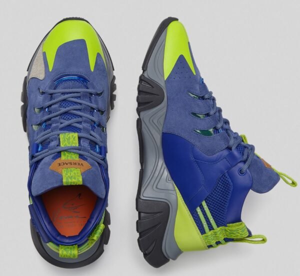 Versace Squalo Trainers Blue - Imagen 3