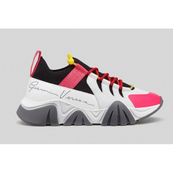 Versace Squalo Trainers Knit Print 2