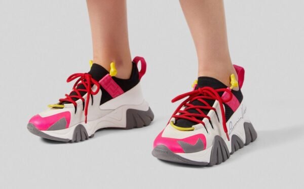 Versace Squalo Trainers Knit Print 2 - Imagen 2