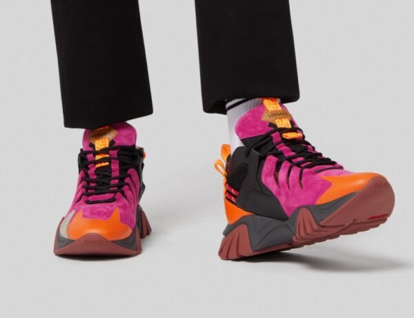 Versace Squalo Trainers Pink - Imagen 2