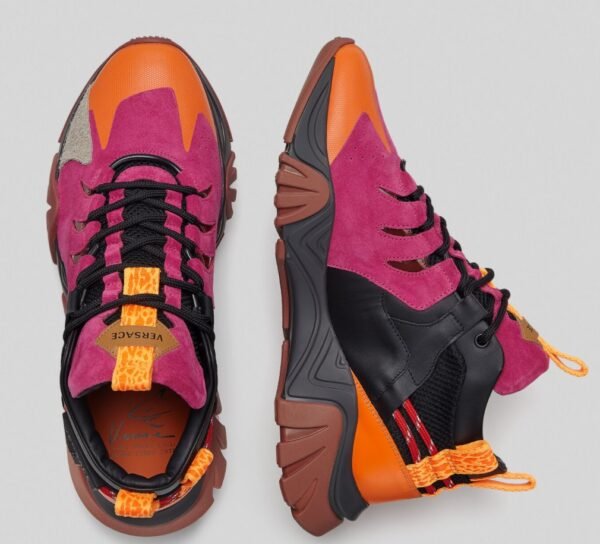 Versace Squalo Trainers Pink - Imagen 3