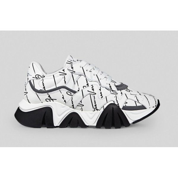 Versace Squalo Trainers White Signature