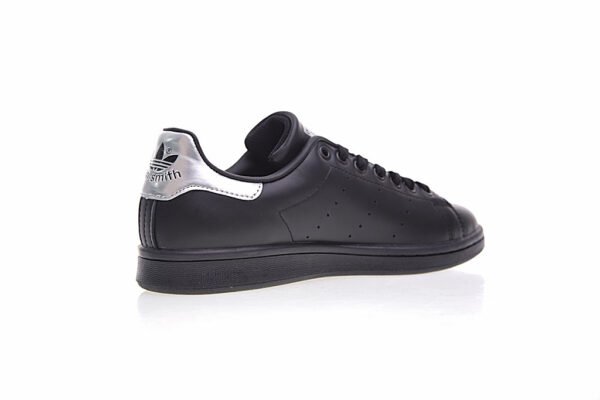 Adidas Stan Smith Negras Plata - Imagen 2