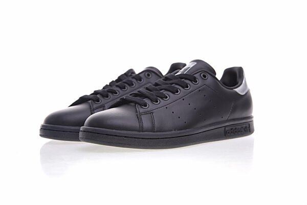 Adidas Stan Smith Negras Plata - Imagen 3