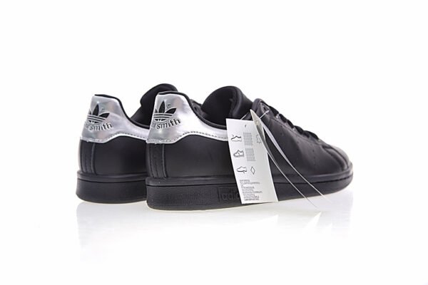 Adidas Stan Smith Negras Plata - Imagen 4