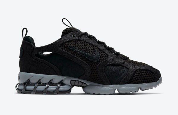 St?ssi x Nike Air Zomm Spidiron Cage 2 Black Grey - Imagen 2