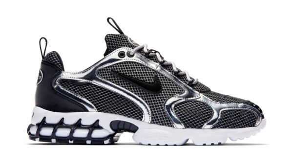 St?ssy x Nike Air Zoom Spiridon Cage 2 Platinium - Imagen 4
