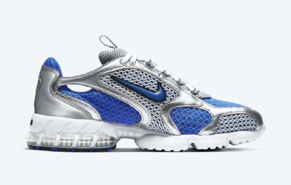 St?ssi x Nike Air Zomm Spidiron Cage 2 Metalic Blue - Imagen 2