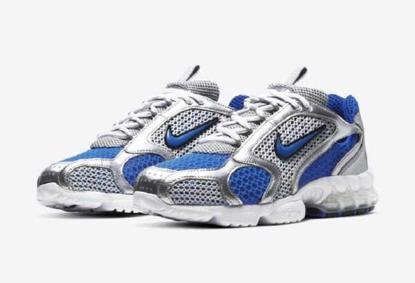 St?ssi x Nike Air Zomm Spidiron Cage 2 Metalic Blue - Imagen 3