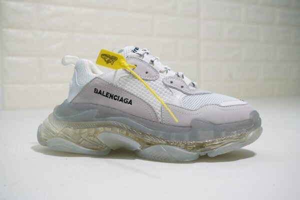 BALENCIAGA TRIPLE-S SUELA TRANSPARENTE - Imagen 4