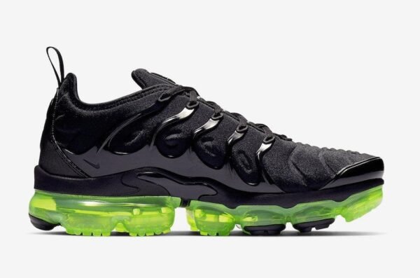 Nike Air Vapormax Plus Negras Verdes - Imagen 4