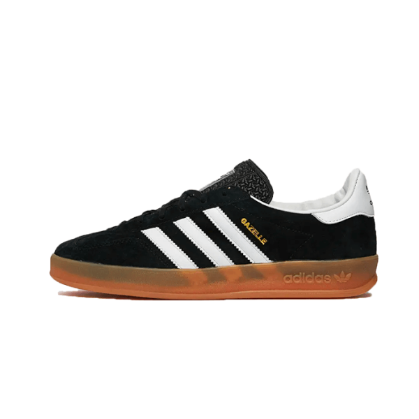 Adidas Gazelle Indoor Black White Gum