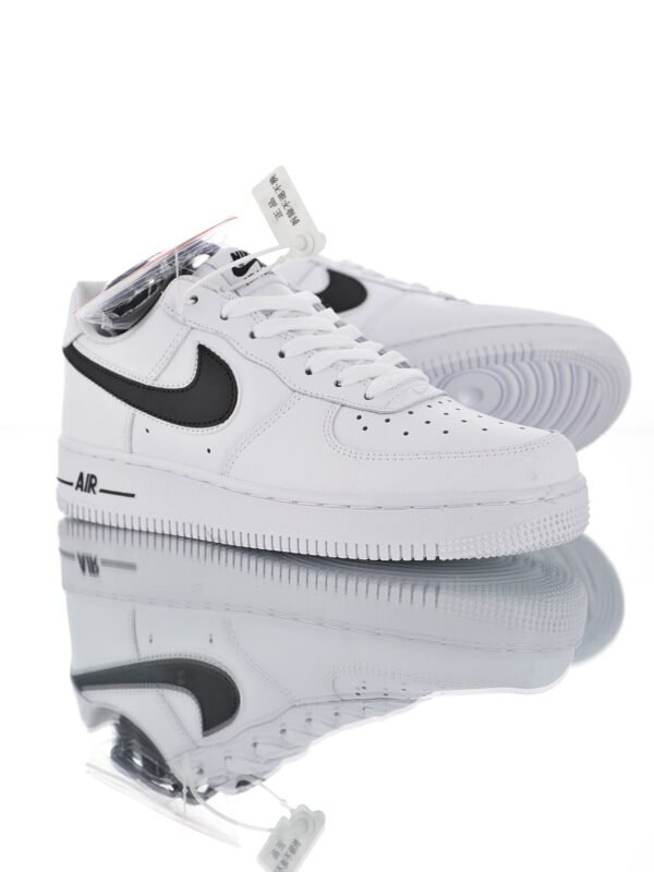 Nike Air Force 07? Blancas Logo Negro - Imagen 4