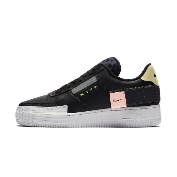 Nike Air Force Low Type Negras