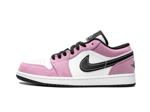 Air Jordan Air Jordan 1 Low SE Violet Shock White Black