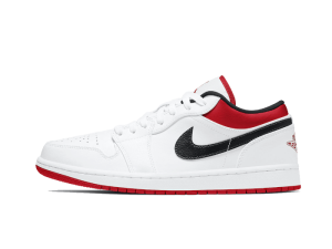 Air Jordan Air Jordan 1 Low White University Red Black