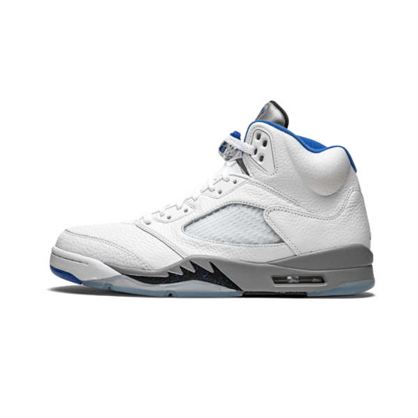 Air Jordan 5 Retro White Stealth