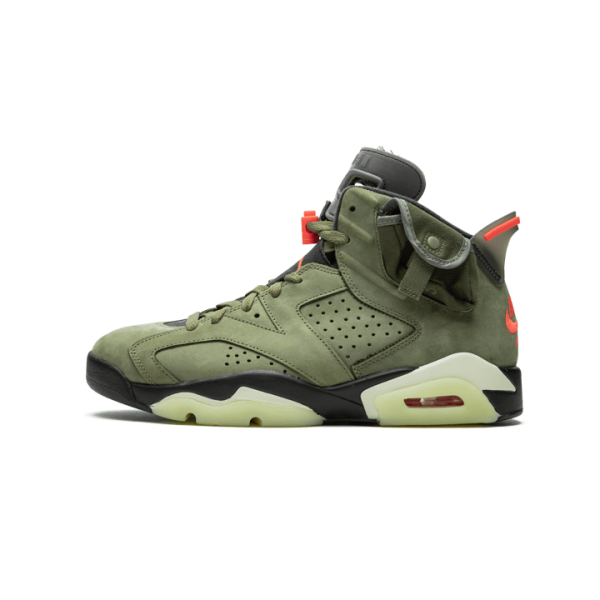 Air Jordan 6 Travis Scott Medium Olive