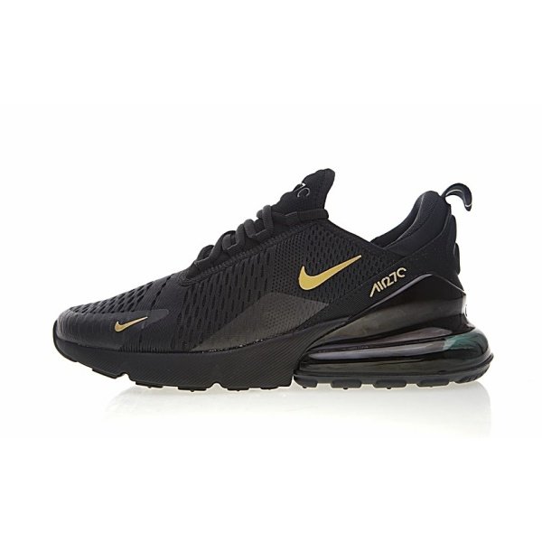 Nike Air Max 270 Negras Logo Amarillo