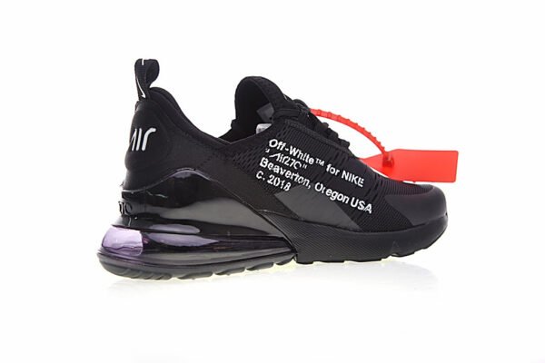 Nike Air Max 270 Off White Negras - Imagen 2