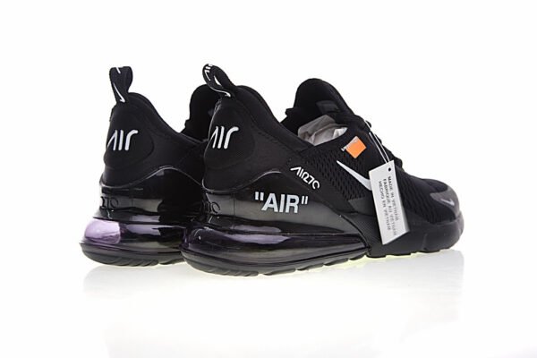 Nike Air Max 270 Off White Negras - Imagen 4