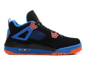 Nike Air Jordan 4 Negras y Azules