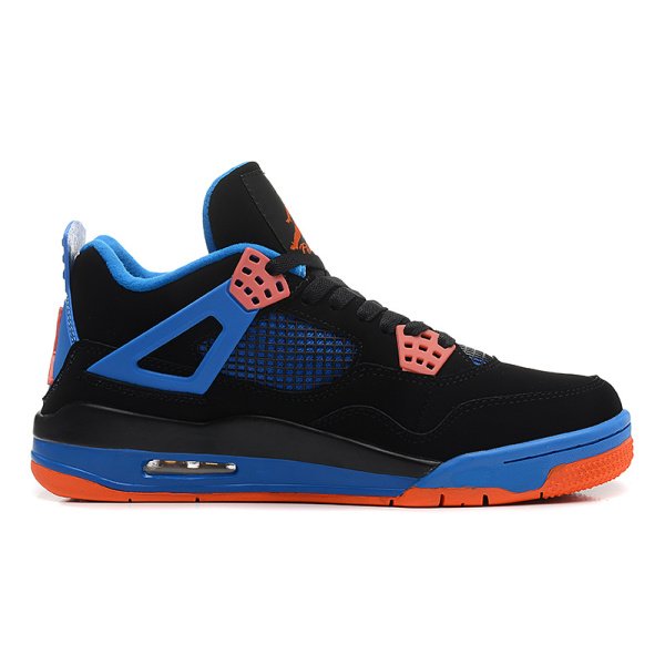 Nike Air Jordan 4 Negras y Azules