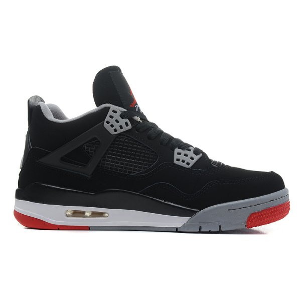 Nike Air Jordan 4 Negras y Grises