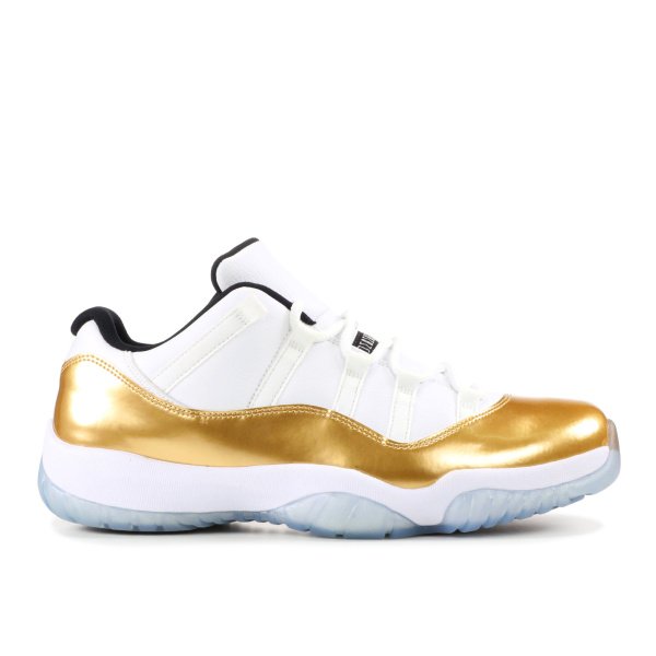 Nike Air Jordan 11 Low Blancas y Doradas