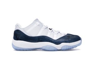Nike Air Jordan 11 Navy «Snakeskin»