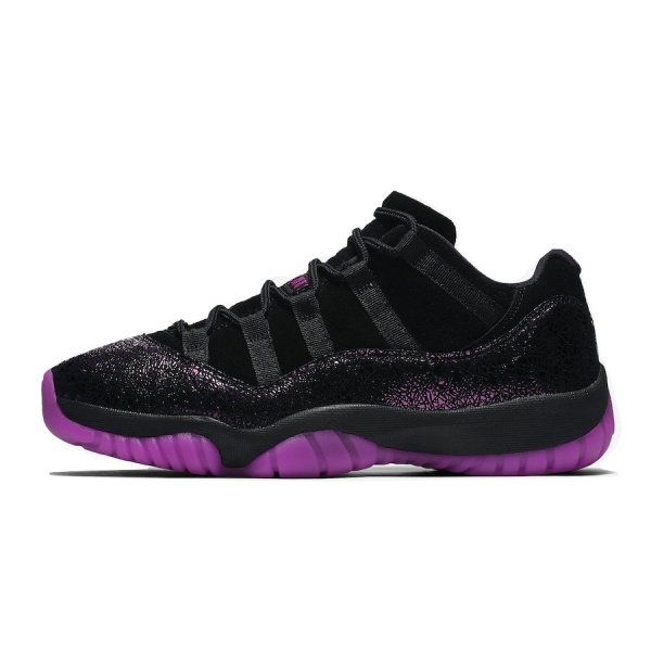 Nike Air Jordan 11 Low Negras y Lilas