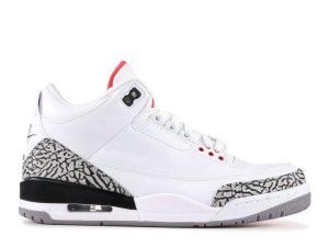 Nike Air Jordan 3 Blancas y Negras