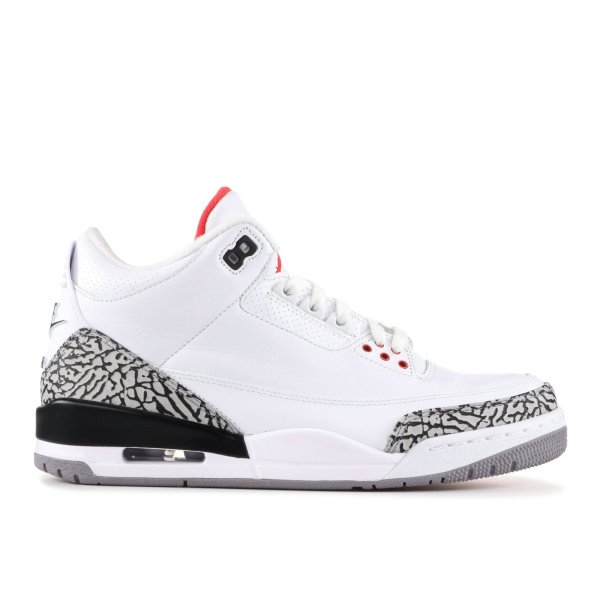 Nike Air Jordan 3 Blancas y Negras
