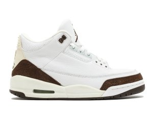 Nike Air Jordan 3 Blancas y Marrones