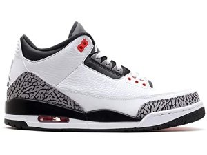 Nike Air Jordan 3 Blancas y Negras