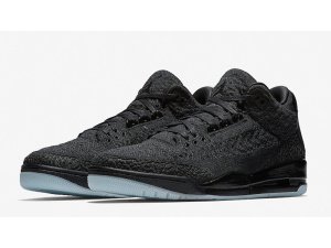 Nike Air Jordan 3 Negras (suela azul)