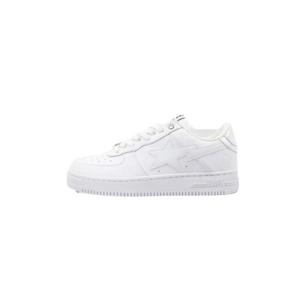 Bape STA Low White