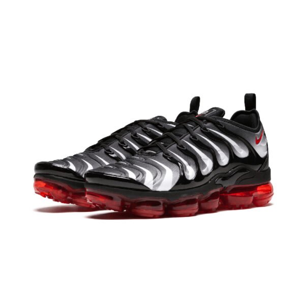 Nike Air Vapormax Plus Grises Rojas - Imagen 2